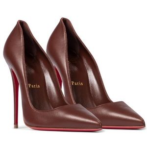 Christian louboutin brown so Kate 120 mm pumps